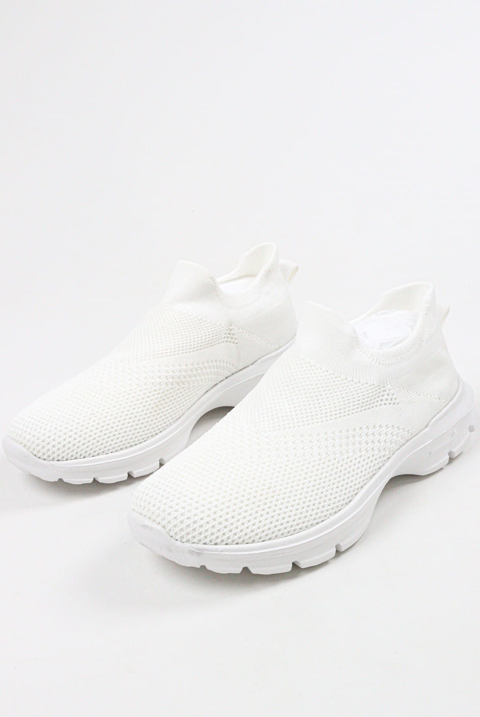Men's white sneakers