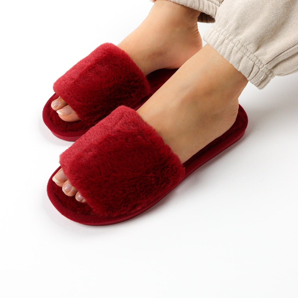 Viny - Winter Faux Fur Slipper For Women