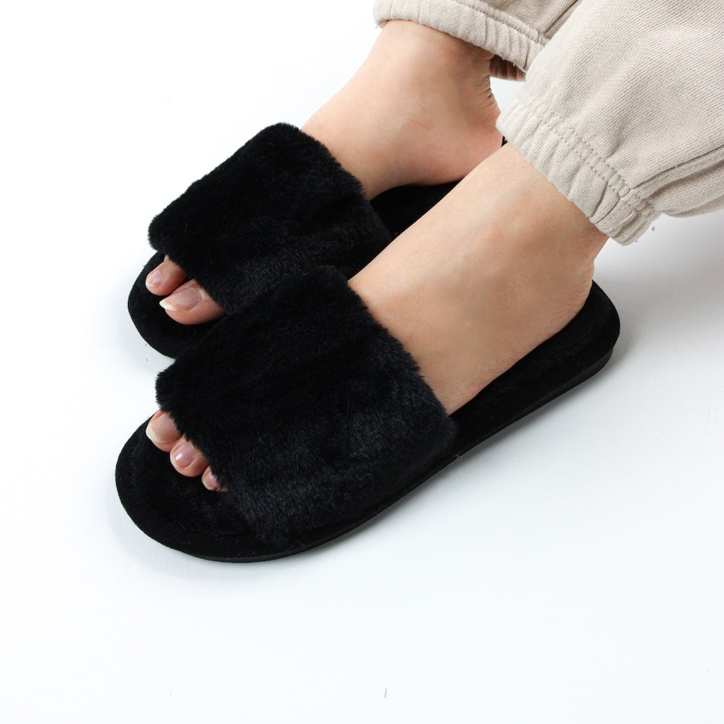 Viny - Winter Faux Fur Slipper For Women