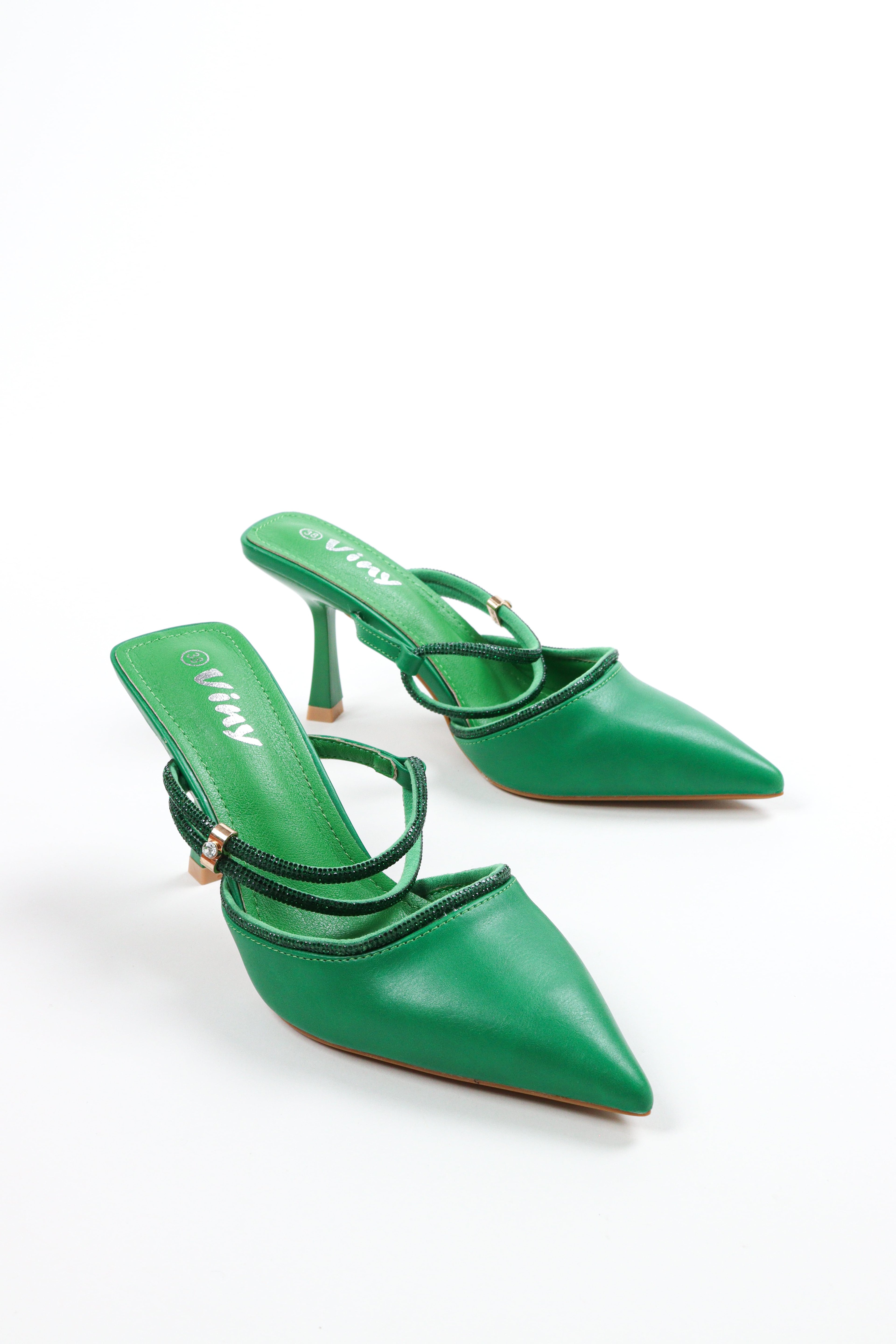 Green Women's Stiletto Heels