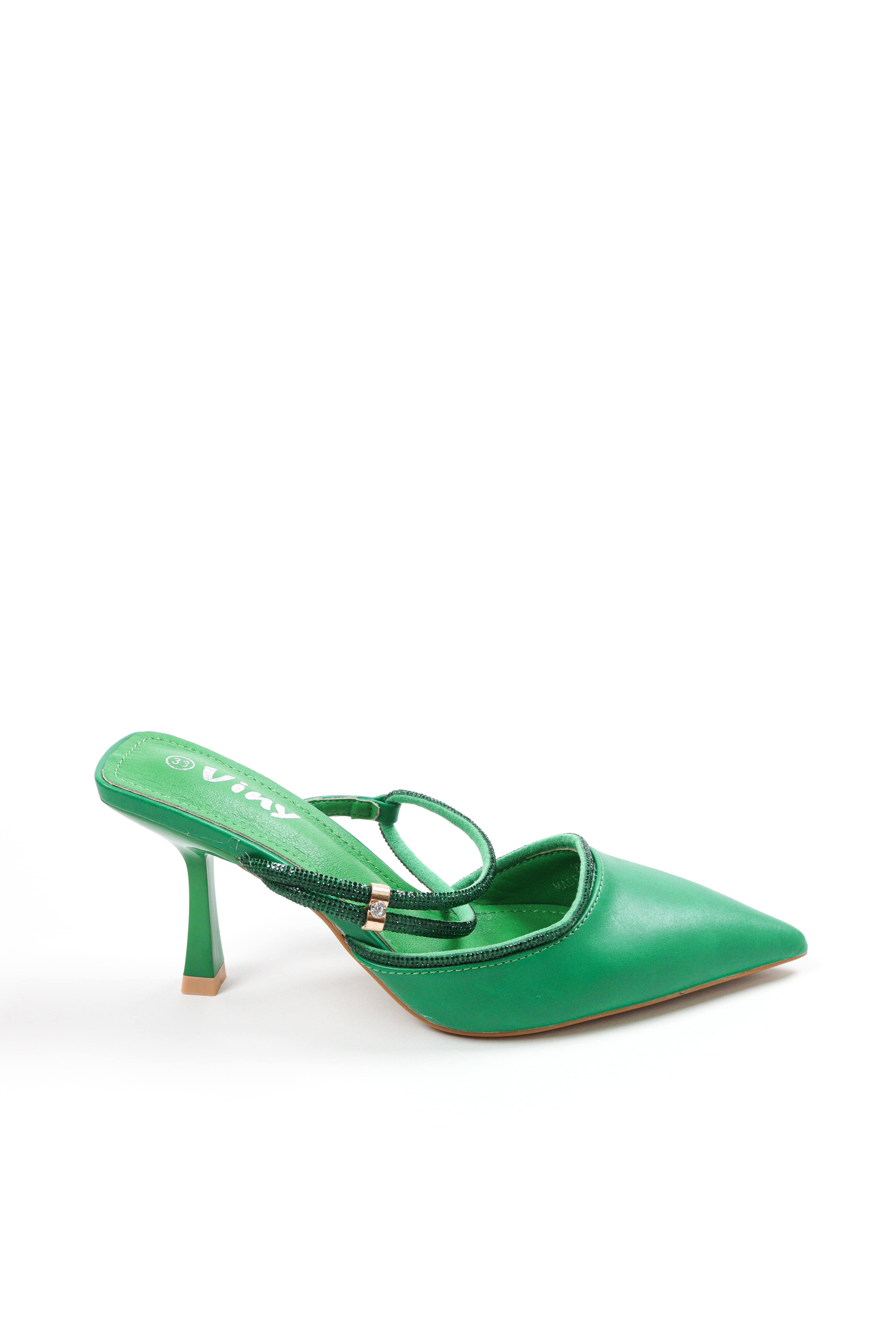 Green Women's Stiletto Heels