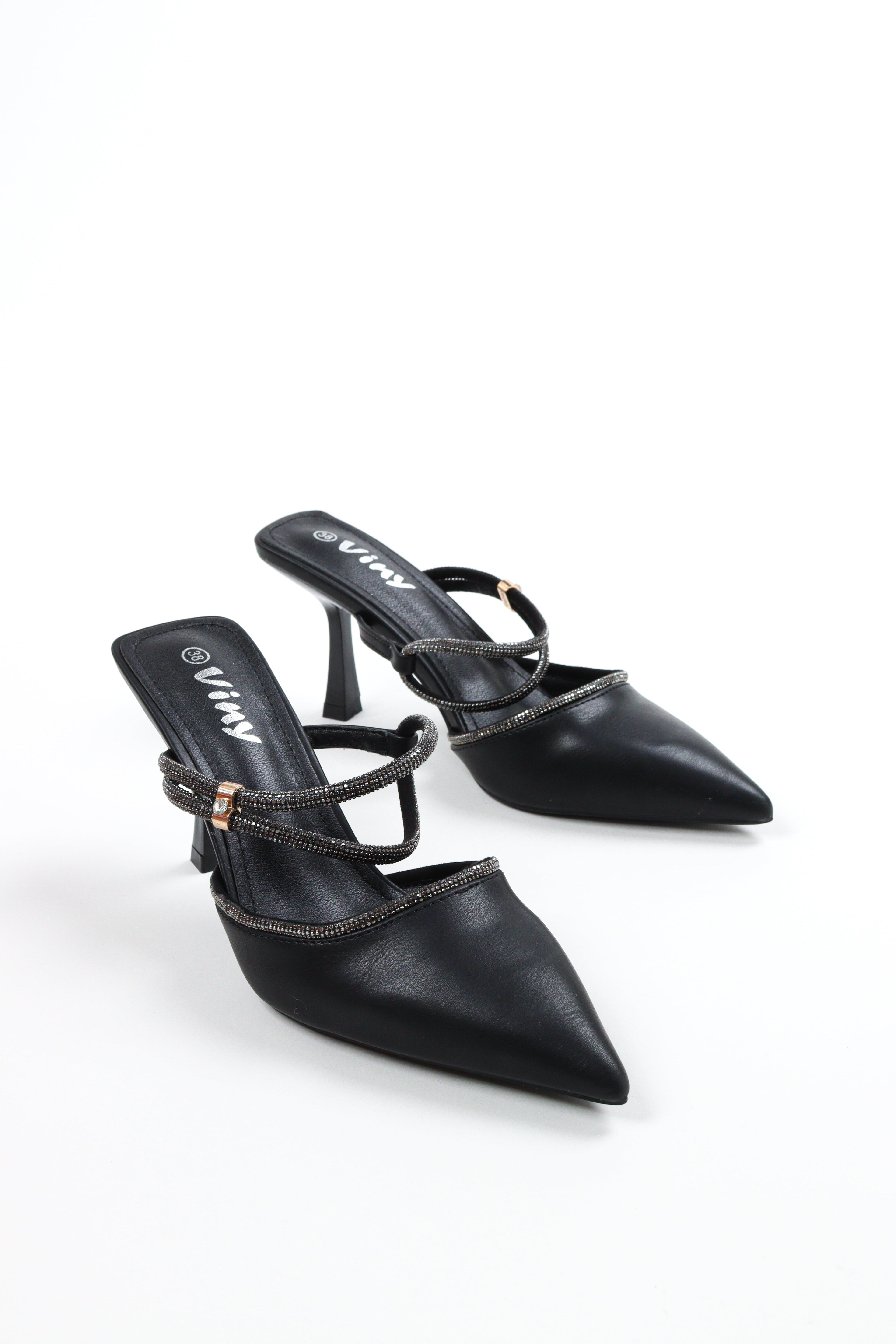 Black Women's Stiletto Heels