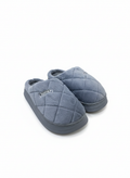 Men's Quilted Home Slippers - Ultra-Light & Anti-Slip Comfort