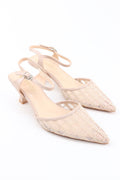 Women's Embroidered Heels