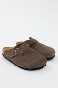 Genuine Suede Clogs By Walk Well