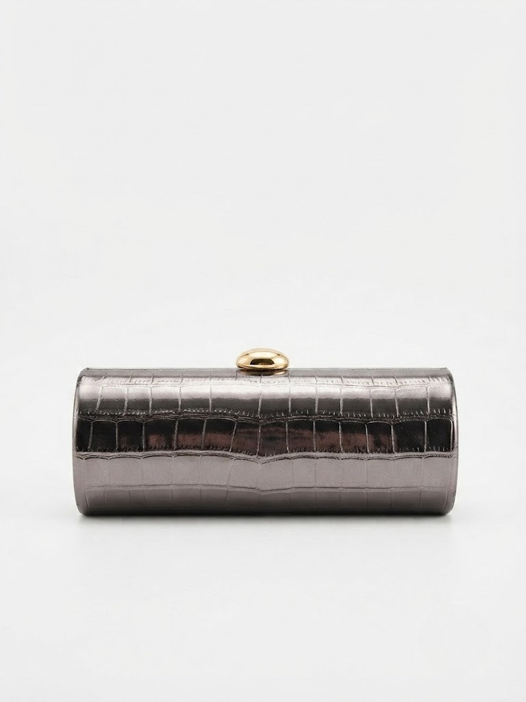 Viny Rhinestone Evening Clutch Bag
