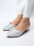 Women's Bling Block Mules
