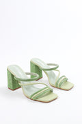 Viny Women's Sparkle Block Heels