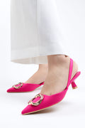 Yunai - Women's Kitten Mules