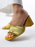 Viny - Women's Satin Block Heels