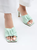 Aimeigao - Women's Scrunchie Stiletto Heels