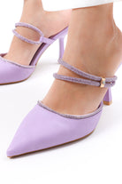 Women's Lavender Stiletto Heels
