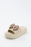 Viny - Women's Bow Chunky Slides