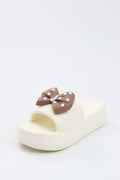 Viny - Women's Bow Chunky Slides