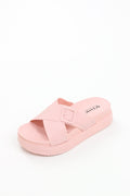 Viny - Women Cross Chunky Slides