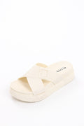 Viny - Women Cross Chunky Slides