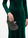 Viny Crystal Clutch Bag – Dual Detachable Straps