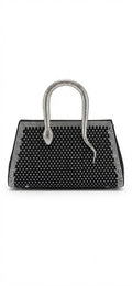 Viny Luxury Rhinestone Shoulder Bag – Snake Handle