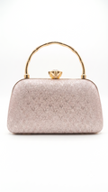 Viny Glitter Clutch Bag – Diamond Clasp