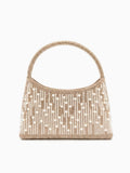 Viny Crystal Pearl Top Handle Bag