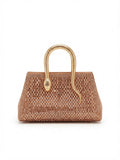 Viny Luxury Rhinestone Shoulder Bag – Snake Handle