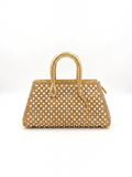 Viny Luxury Rhinestone Shoulder Bag – Snake Handle
