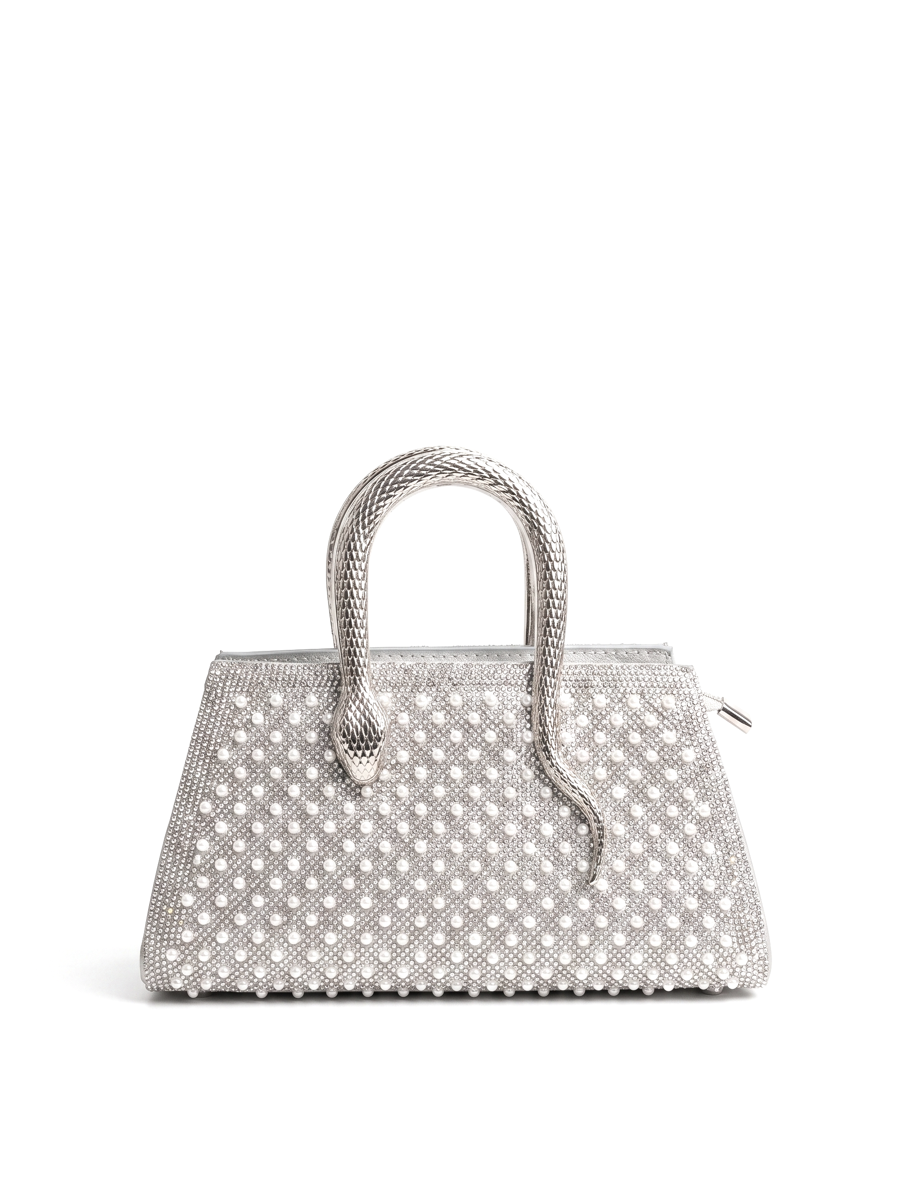 Viny Luxury Rhinestone Shoulder Bag – Snake Handle