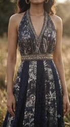 Black Printed Jumpsuit