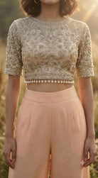 Champagne Embellished Co-ord Set