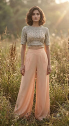 Champagne Embellished Co-ord Set
