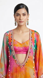 Sunset Printed Kaftan Set